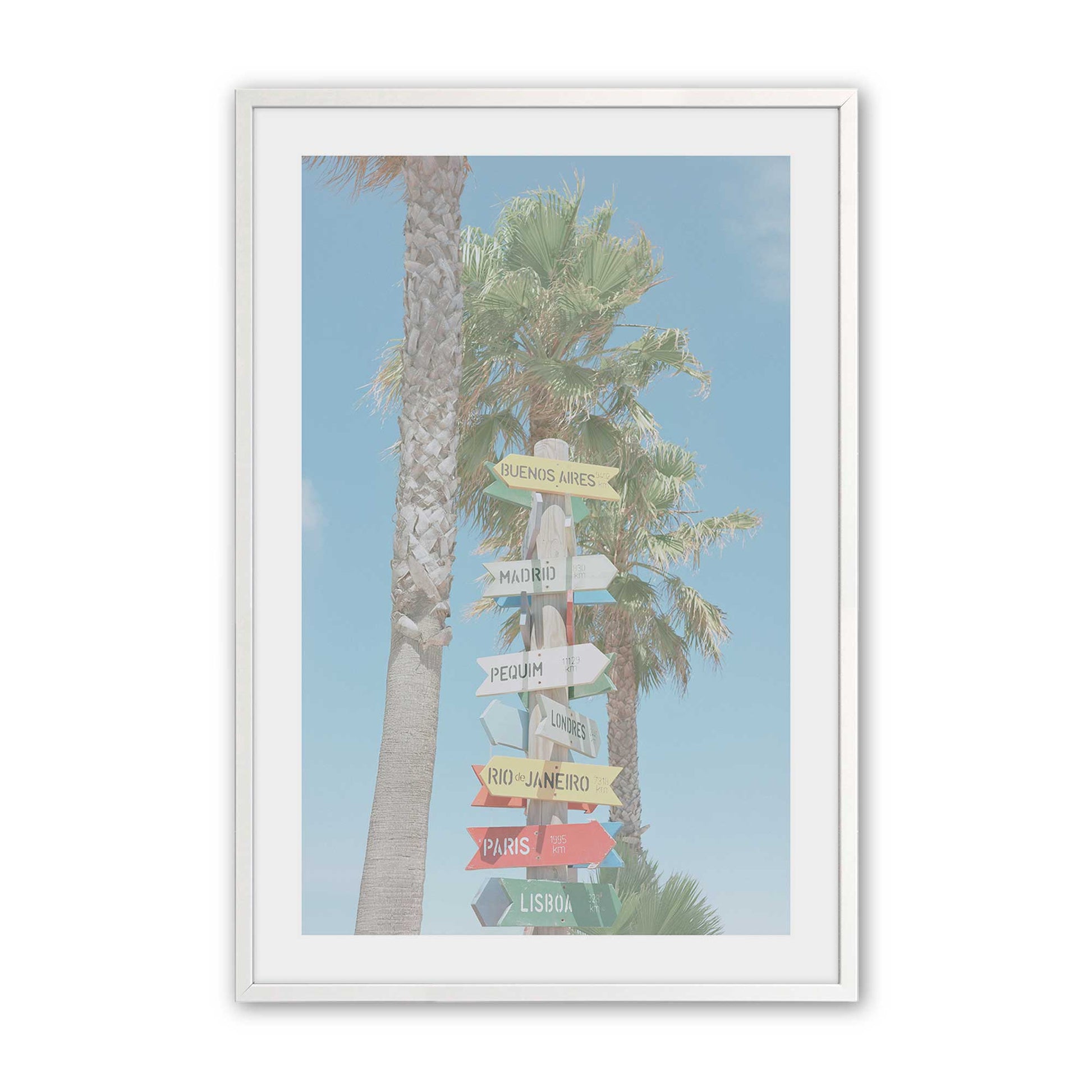 [Color:Opaque White], Picture of art in a Opaque White frame