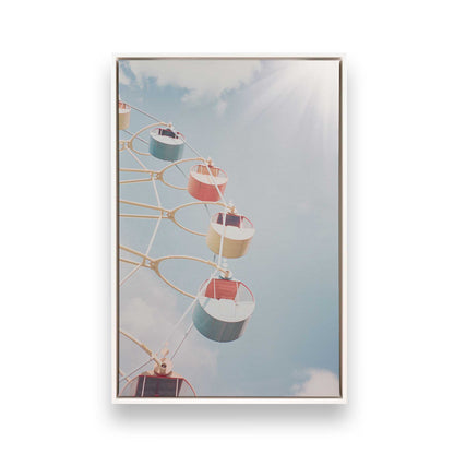 [Color:Opaque White], Picture of art in a White frame