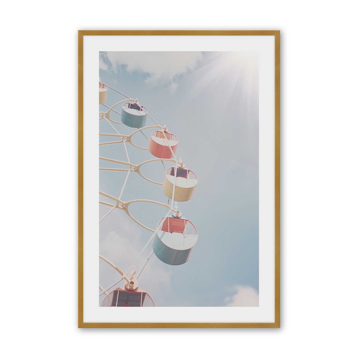 [Color:Polished Gold], Picture of art in a Polished Gold frame
