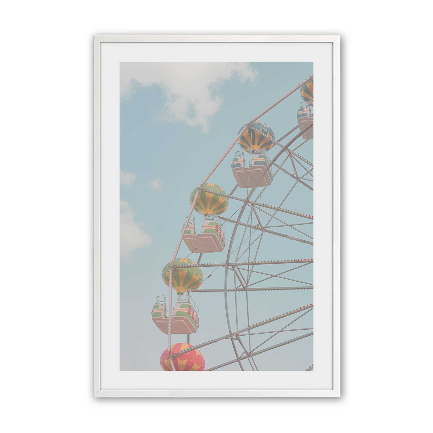 [Color:Opaque White], Picture of art in a Opaque White frame