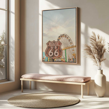 Picture of art in a room