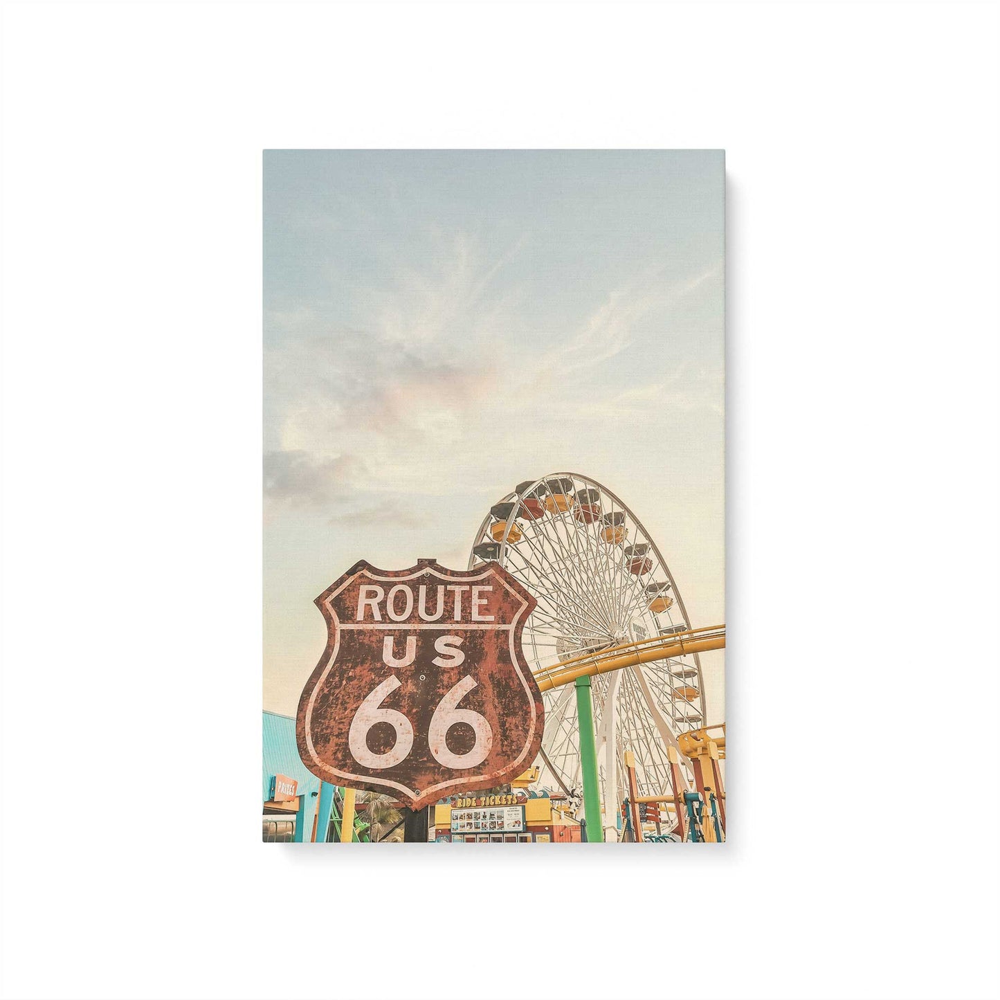 [Color:Stretched Canvas], Picture of art