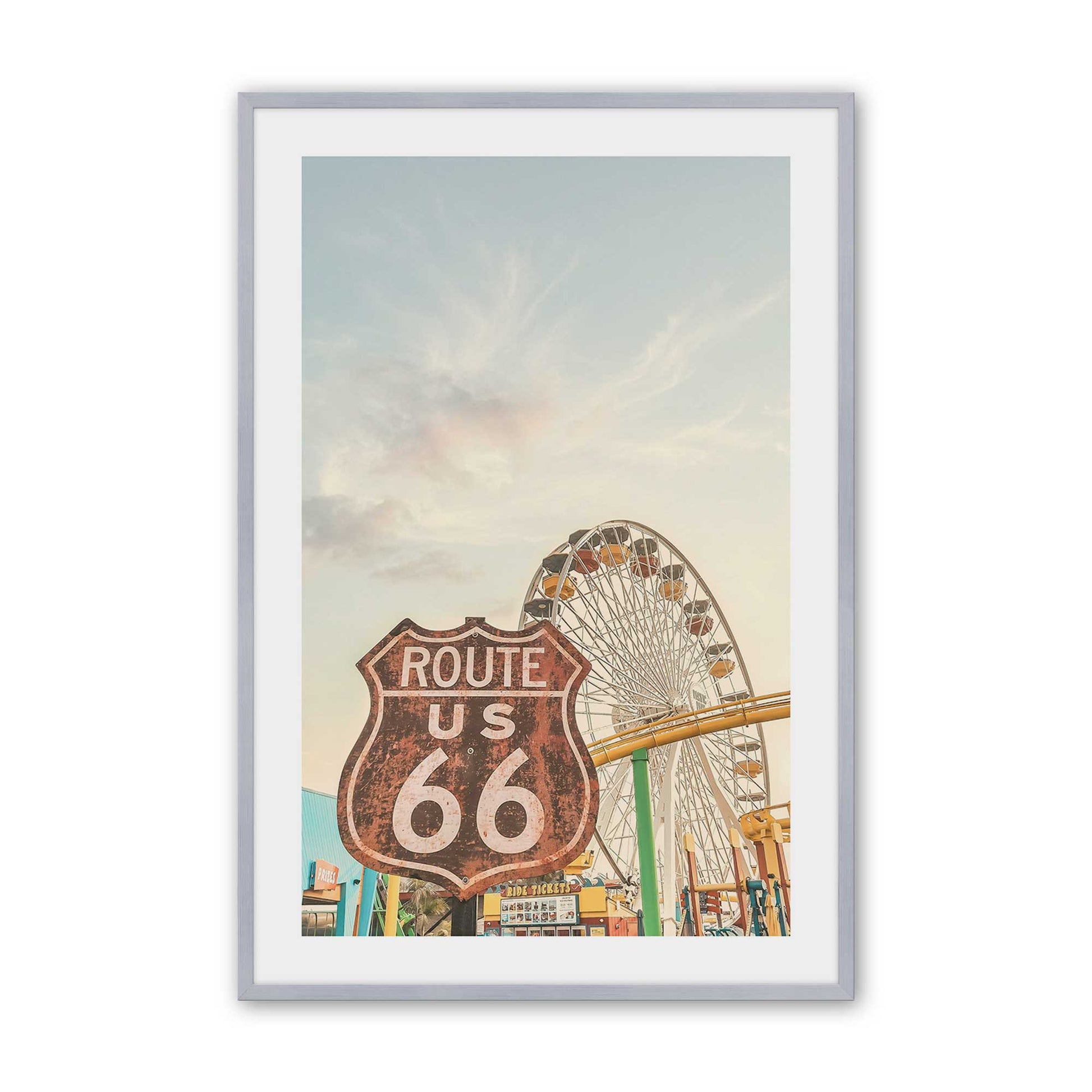 [Color:Polished Chrome], Picture of art in a Polished Chrome frame