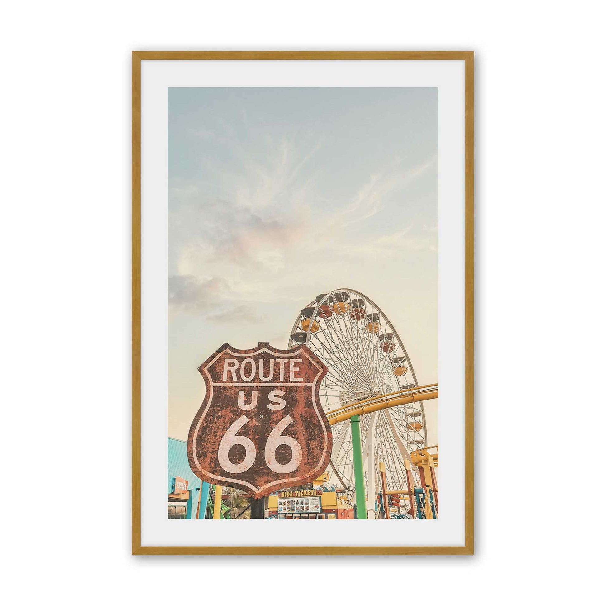 [Color:Polished Gold], Picture of art in a Polished Gold frame