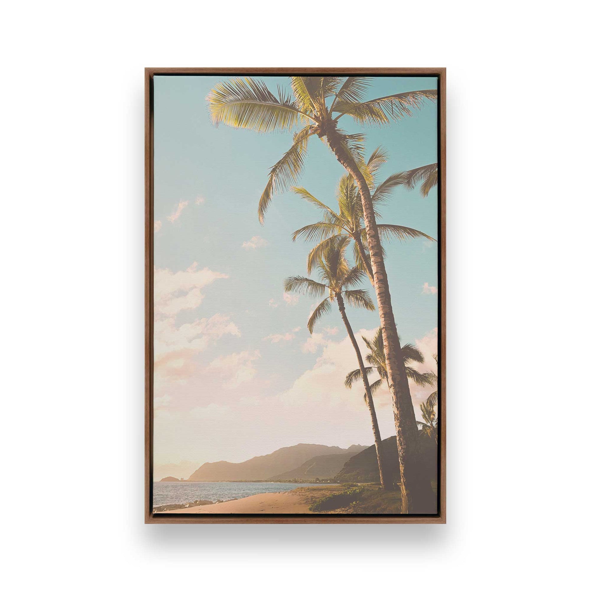 [Color:Walnut], Picture of art in a Walnut frame