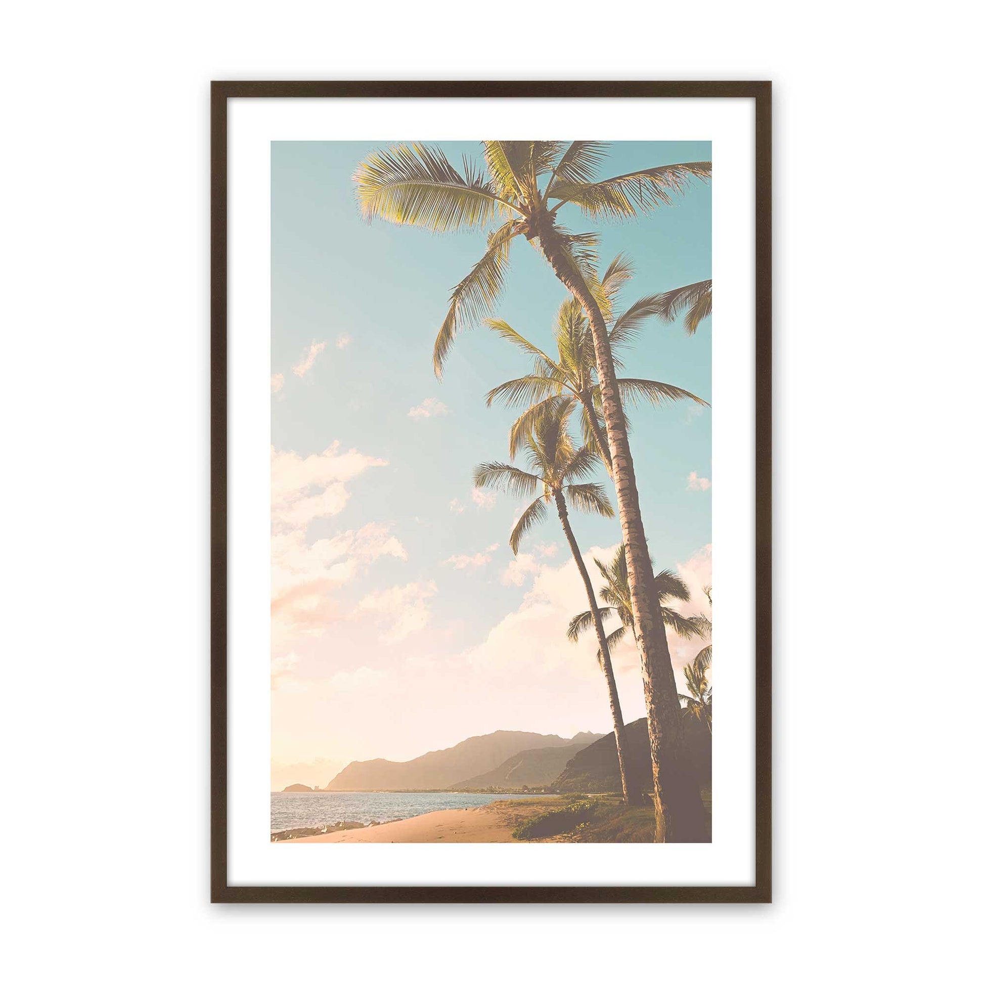 [Color:Brown], Picture of art in a Brown frame