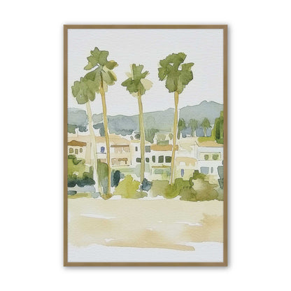 [Color:Brushed Gold], Picture of art in a Brushed Gold frame