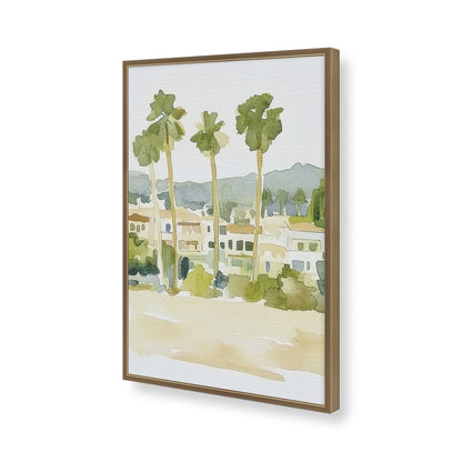 [Color:Brushed Gold], Picture of art in a Brushed Gold frame of the corner