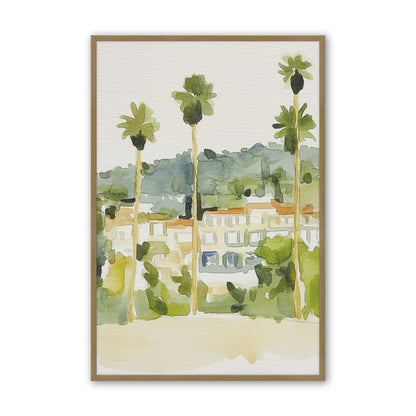 [Color:Brushed Gold], Picture of art in a Brushed Gold frame