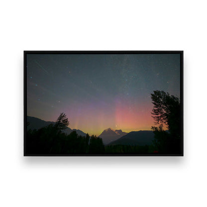 [Color:Satin Black], Picture of art in a Satin Black frame