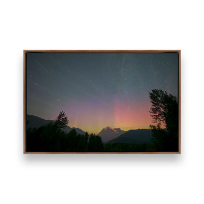 [Color:Walnut], Picture of art in a Walnut frame