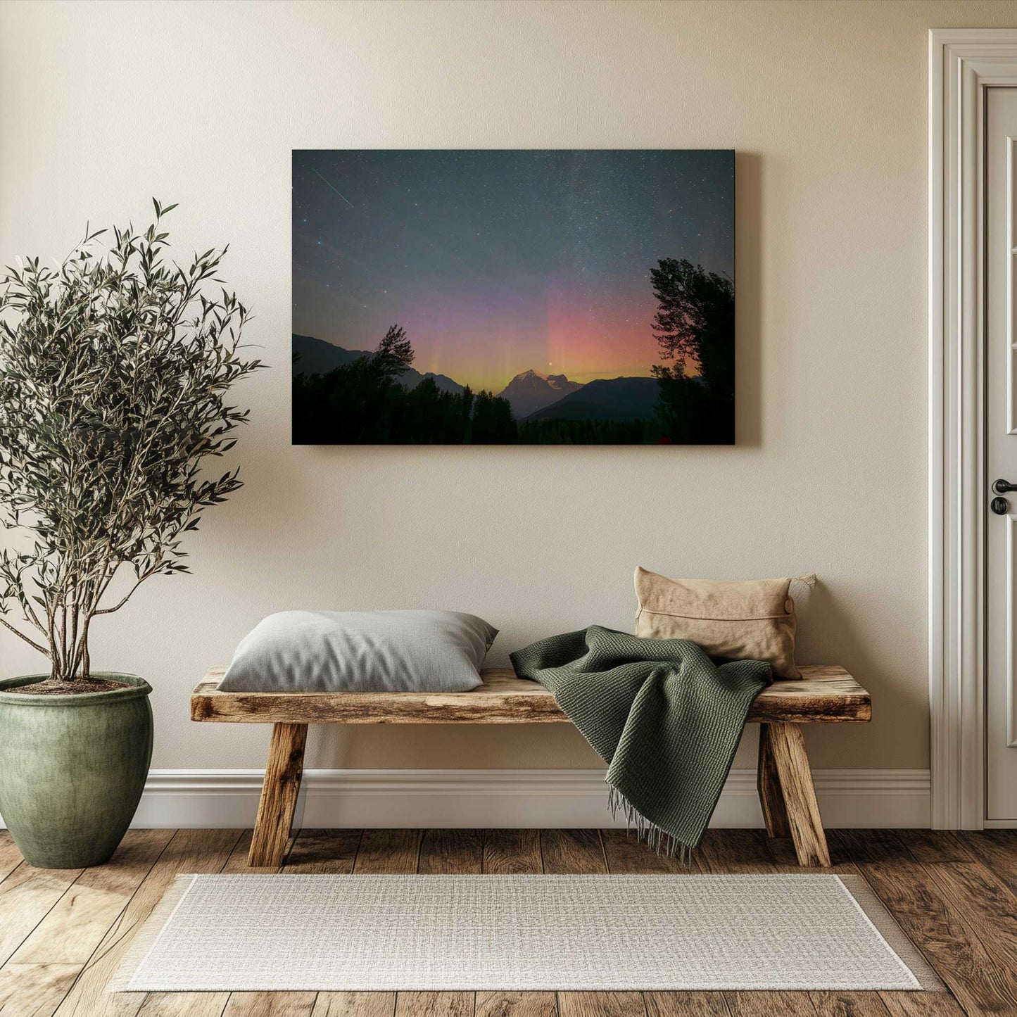 Picture of art in a room