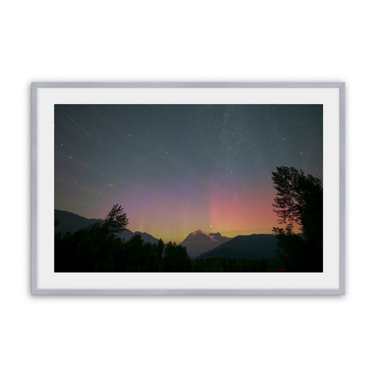 [Color:Polished Chrome], Picture of art in a Polished Chrome frame