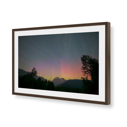 [Color:Belvinder Brown], Picture of art in a Belvinder Brown frame of the corner