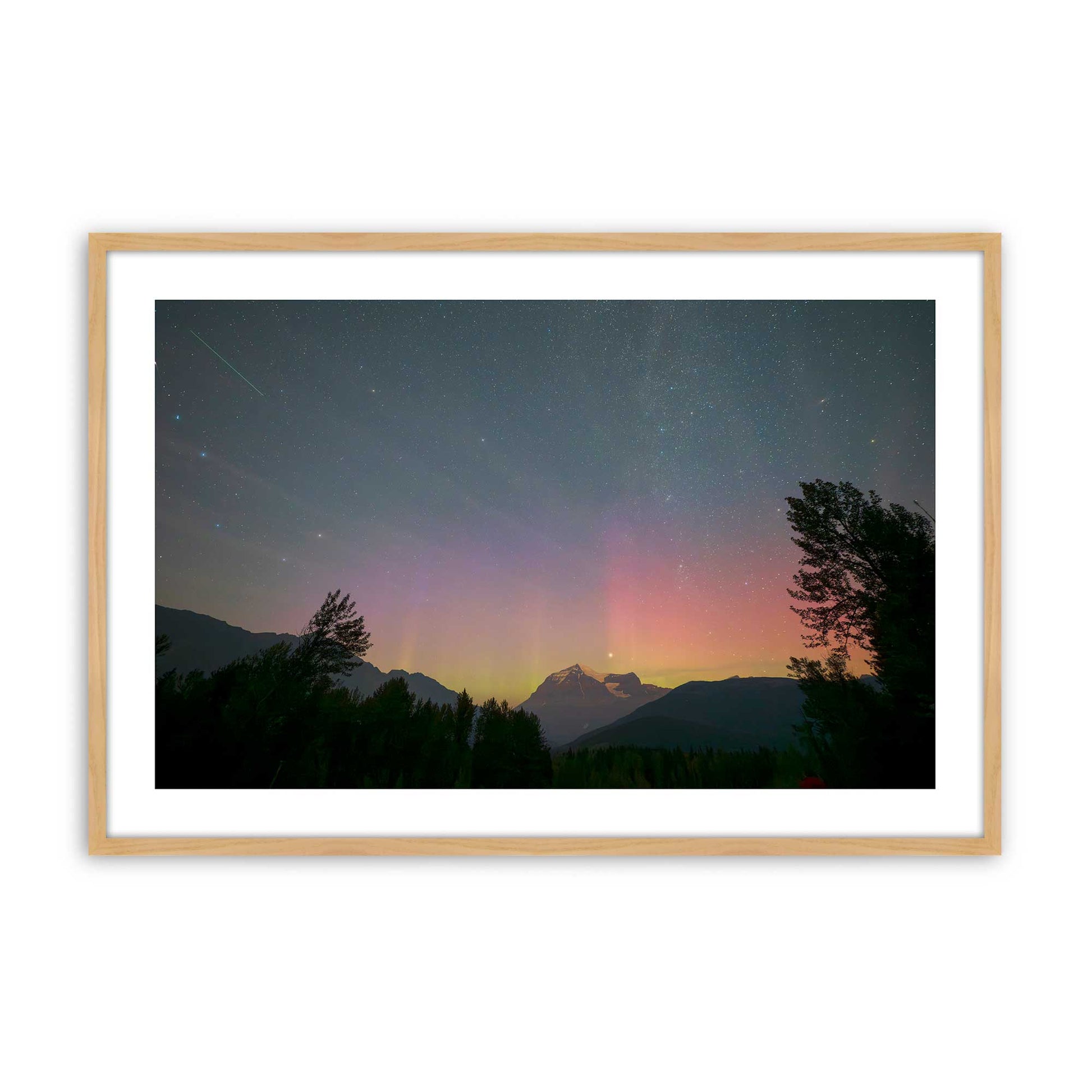 [Color:American Maple], Picture of art in a American Maple frame