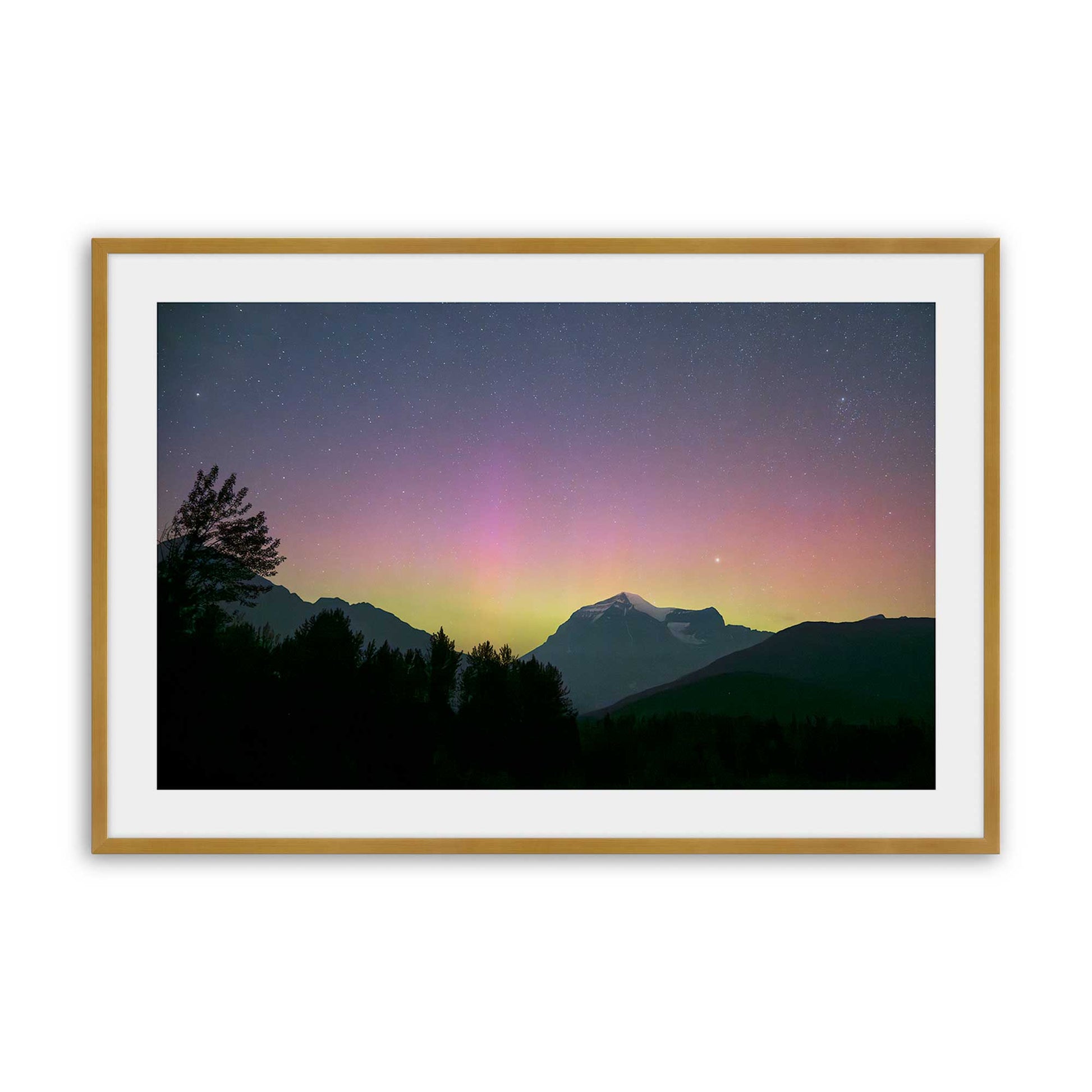 [Color:Polished Gold], Picture of art in a Polished Gold frame