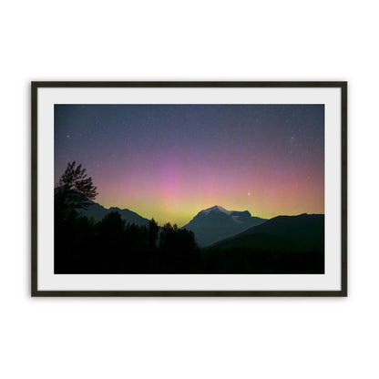 [Color:Satin Black], Picture of art in a Satin Black frame