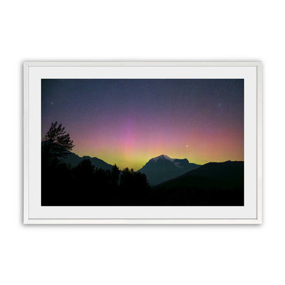 [Color:Opaque White], Picture of art in a Opaque White frame