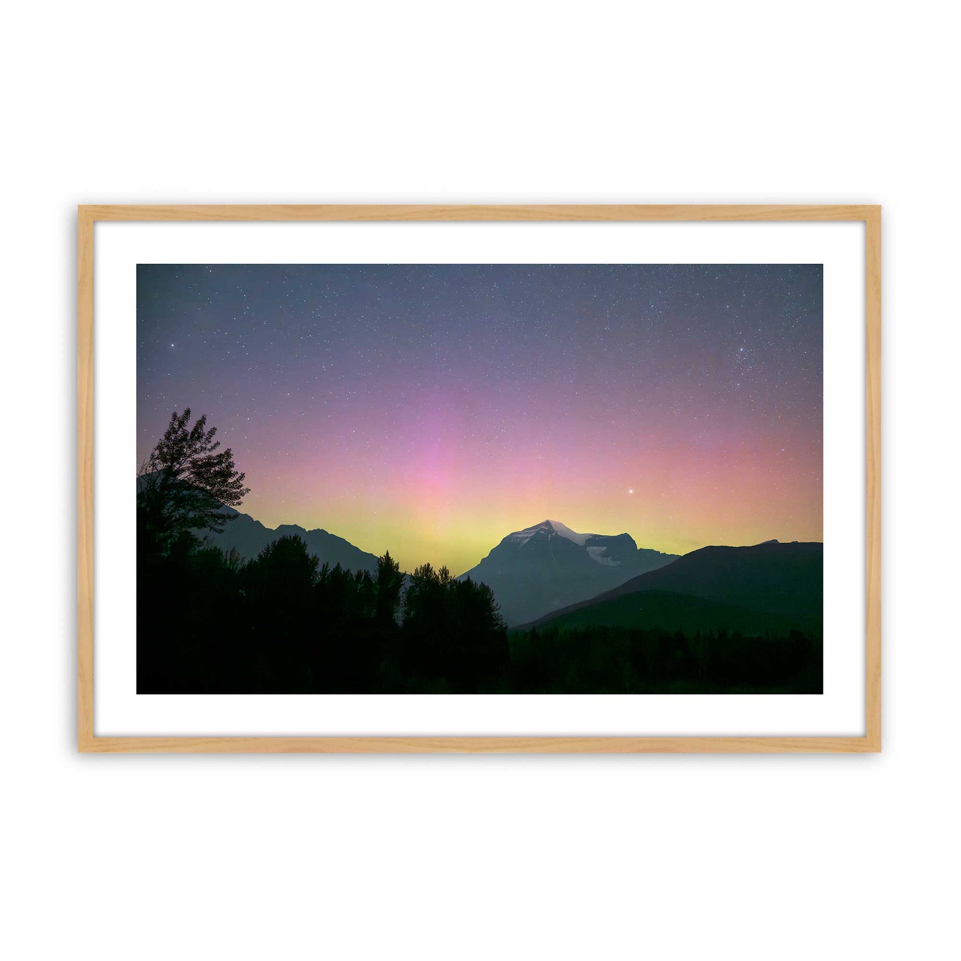 [Color:American Maple], Picture of art in a American Maple frame