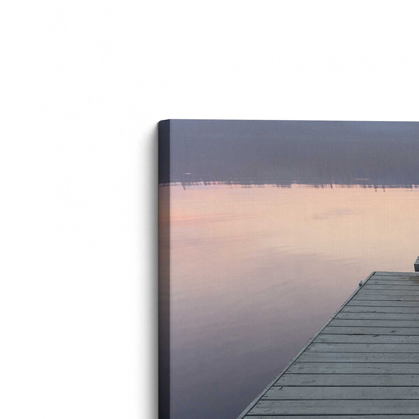 [Color:Stretched Canvas], Picture of the corner of the art