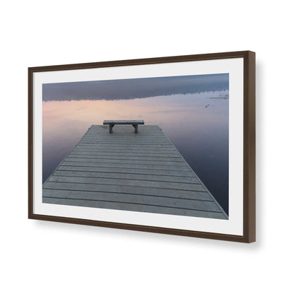 [Color:Belvinder Brown], Picture of art in a Belvinder Brown frame of the corner
