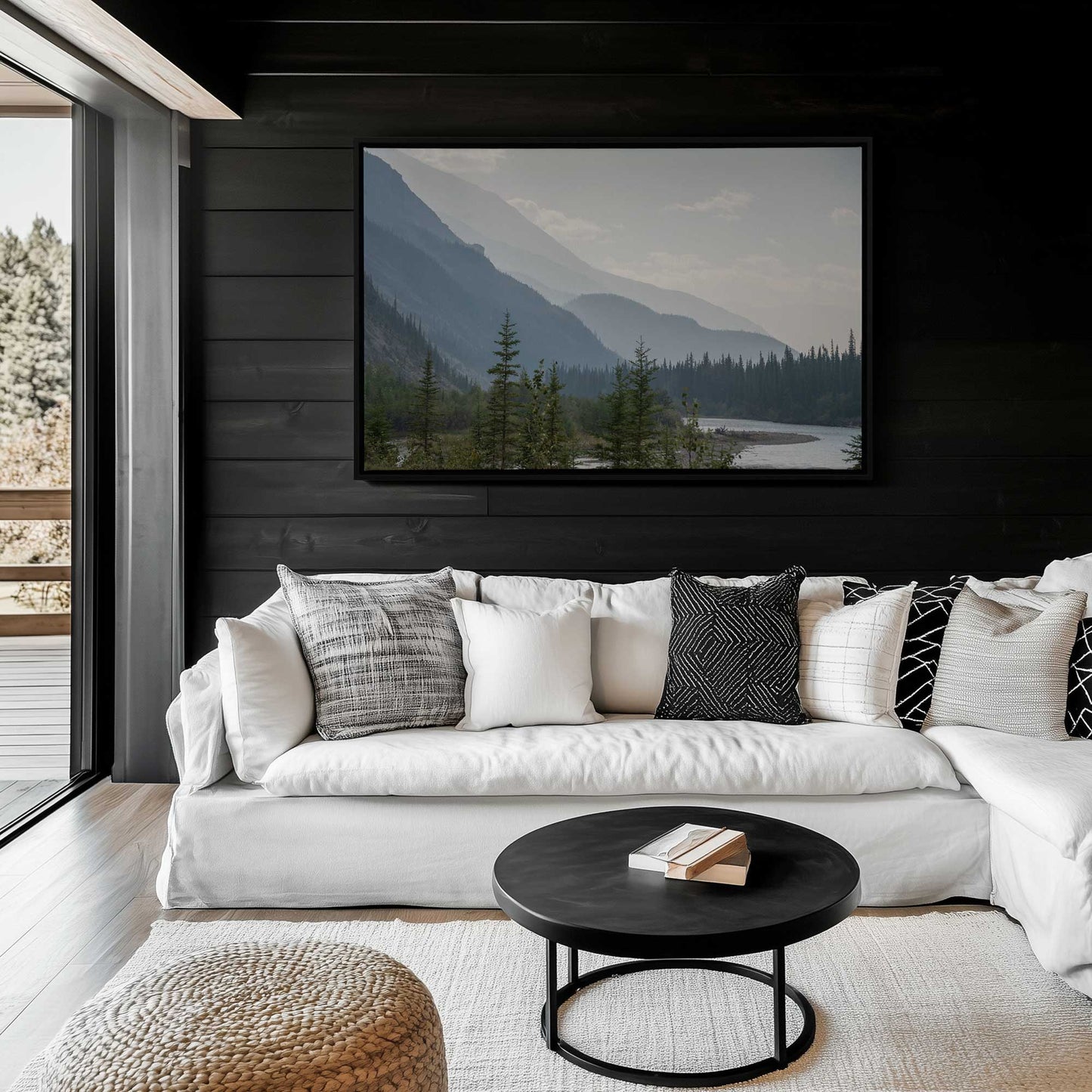 Picture of art in a room
