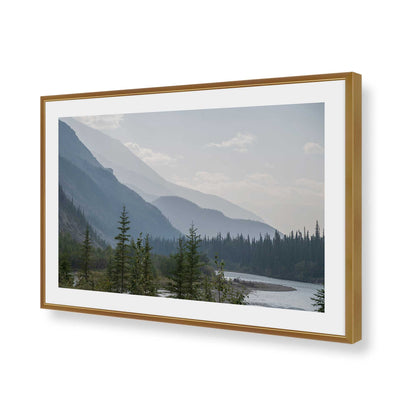 [Color:Polished Gold], Picture of art in a Polished Gold frame of the corner