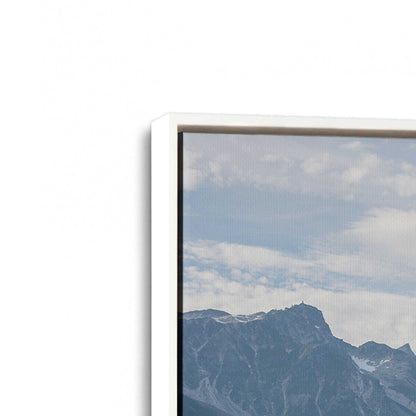 [Color:Opaque White], Picture of art in a White frame at an angle