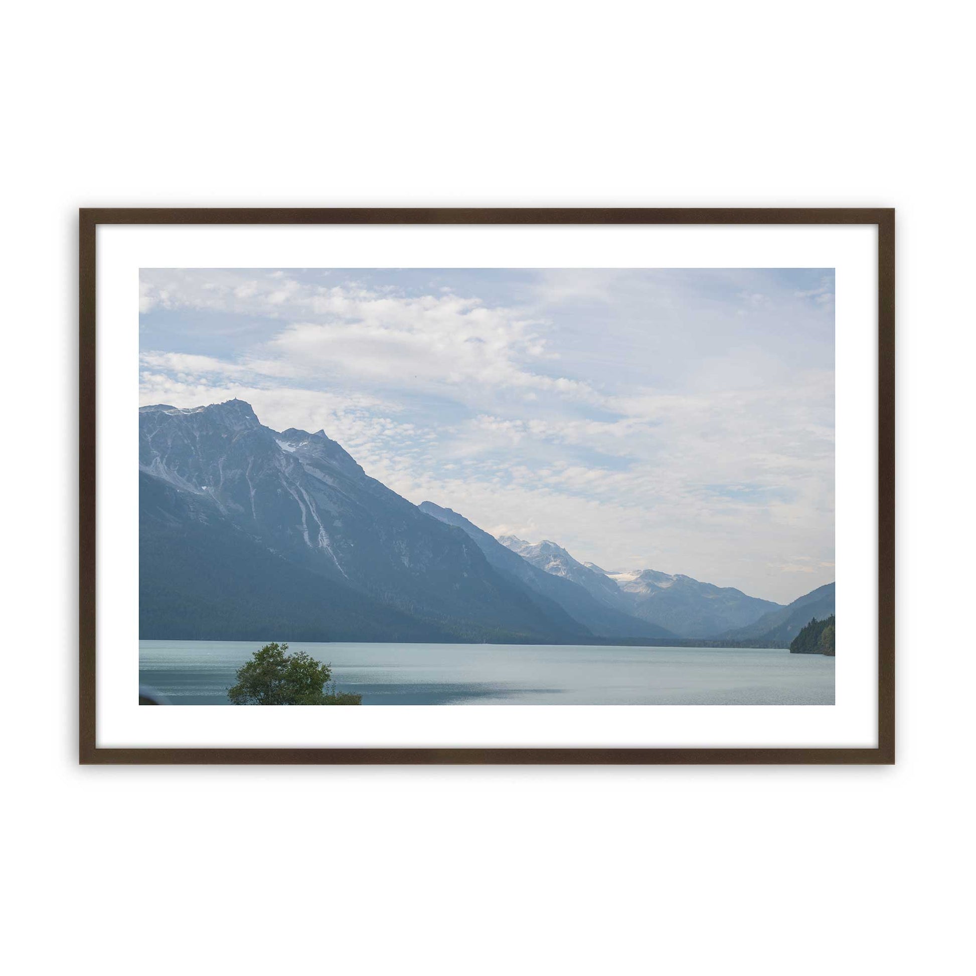 [Color:Brown], Picture of art in a Brown frame