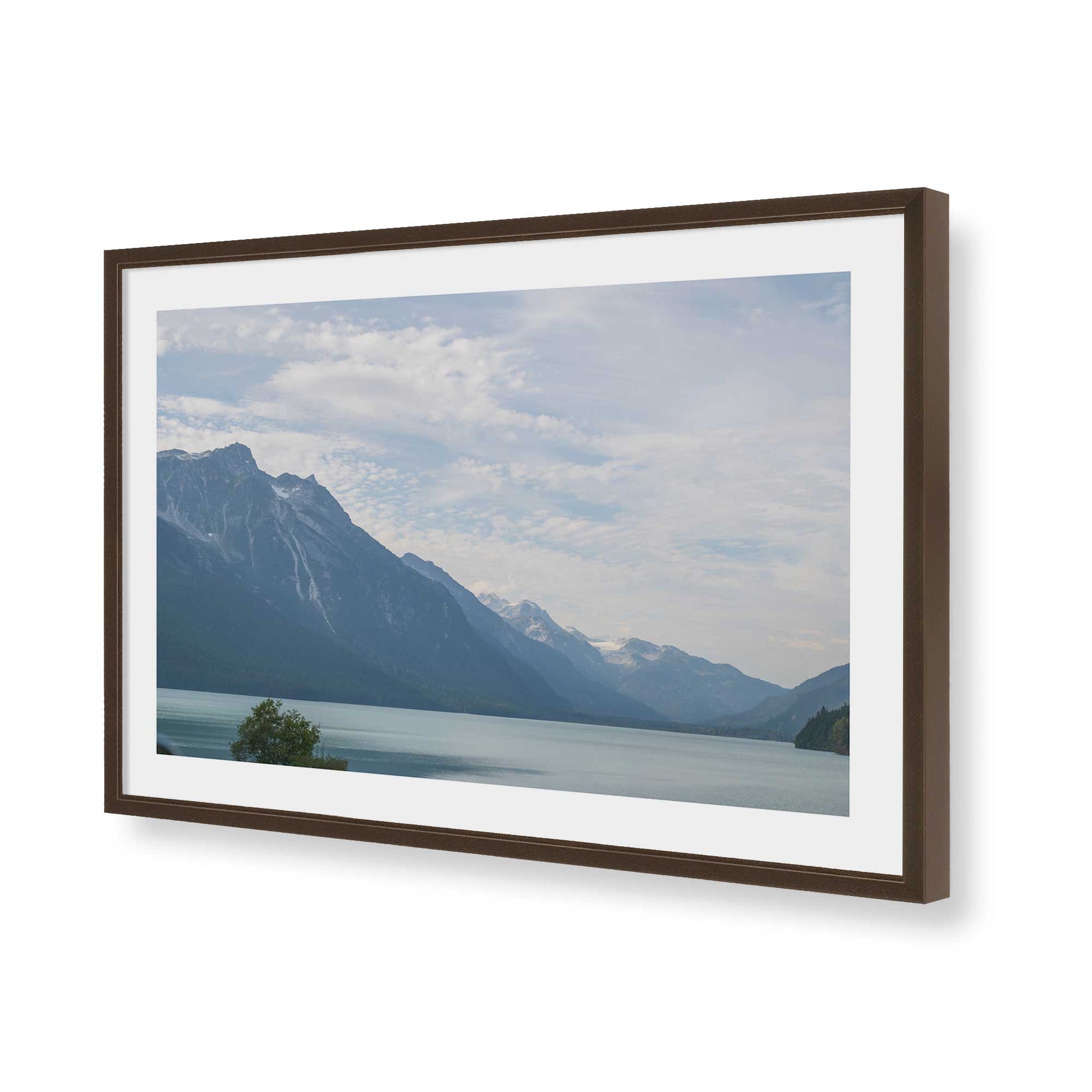 [Color:Belvinder Brown], Picture of art in a Belvinder Brown frame of the corner
