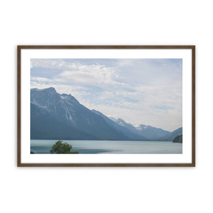 [Color:Walnut], Picture of art in a Walnut frame