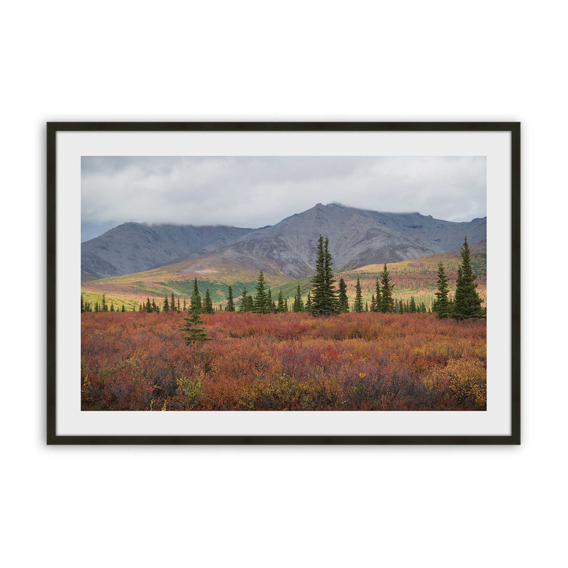 [Color:Satin Black], Picture of art in a Satin Black frame
