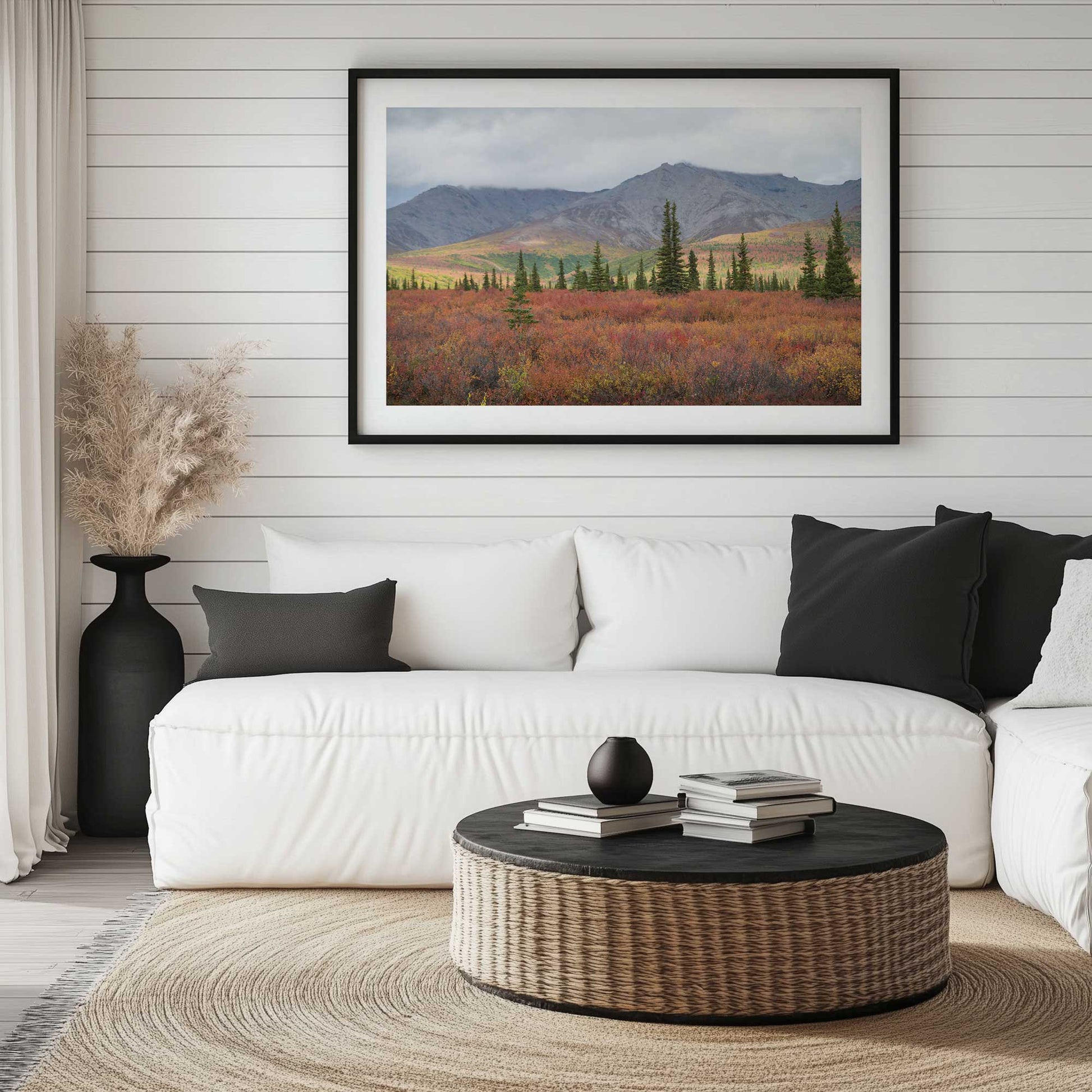 Picture of art in a room