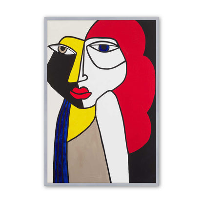 [Color:Polished Chrome], Picture of art in a Polished Chrome frame