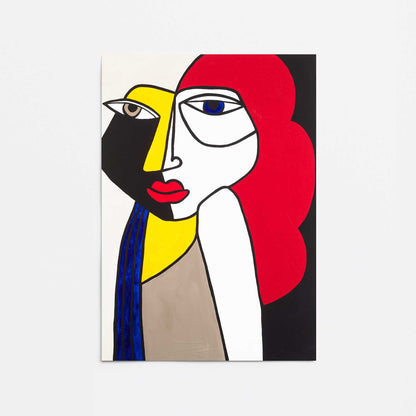 [Color:Rolled Print], Picture of close up of art