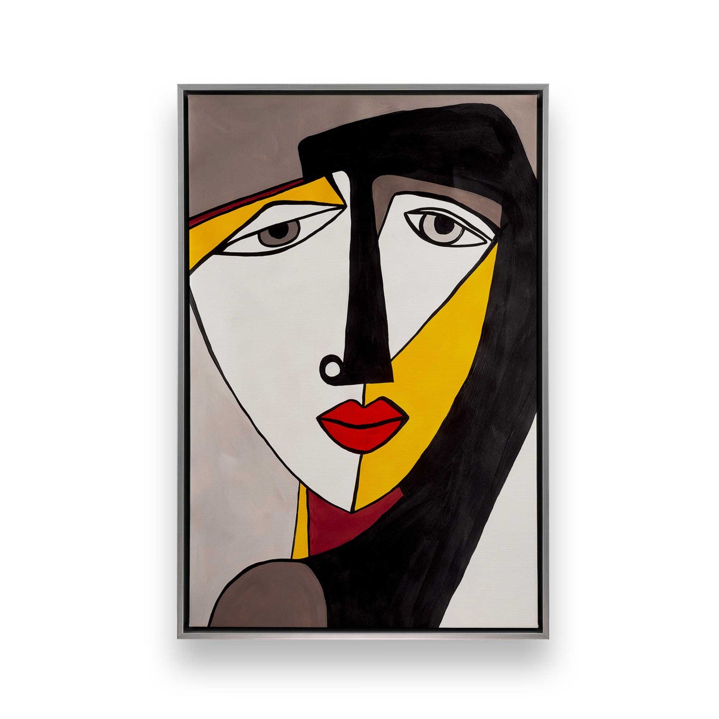 [Color:Polished Chrome], Picture of art in a Polished Chrome frame