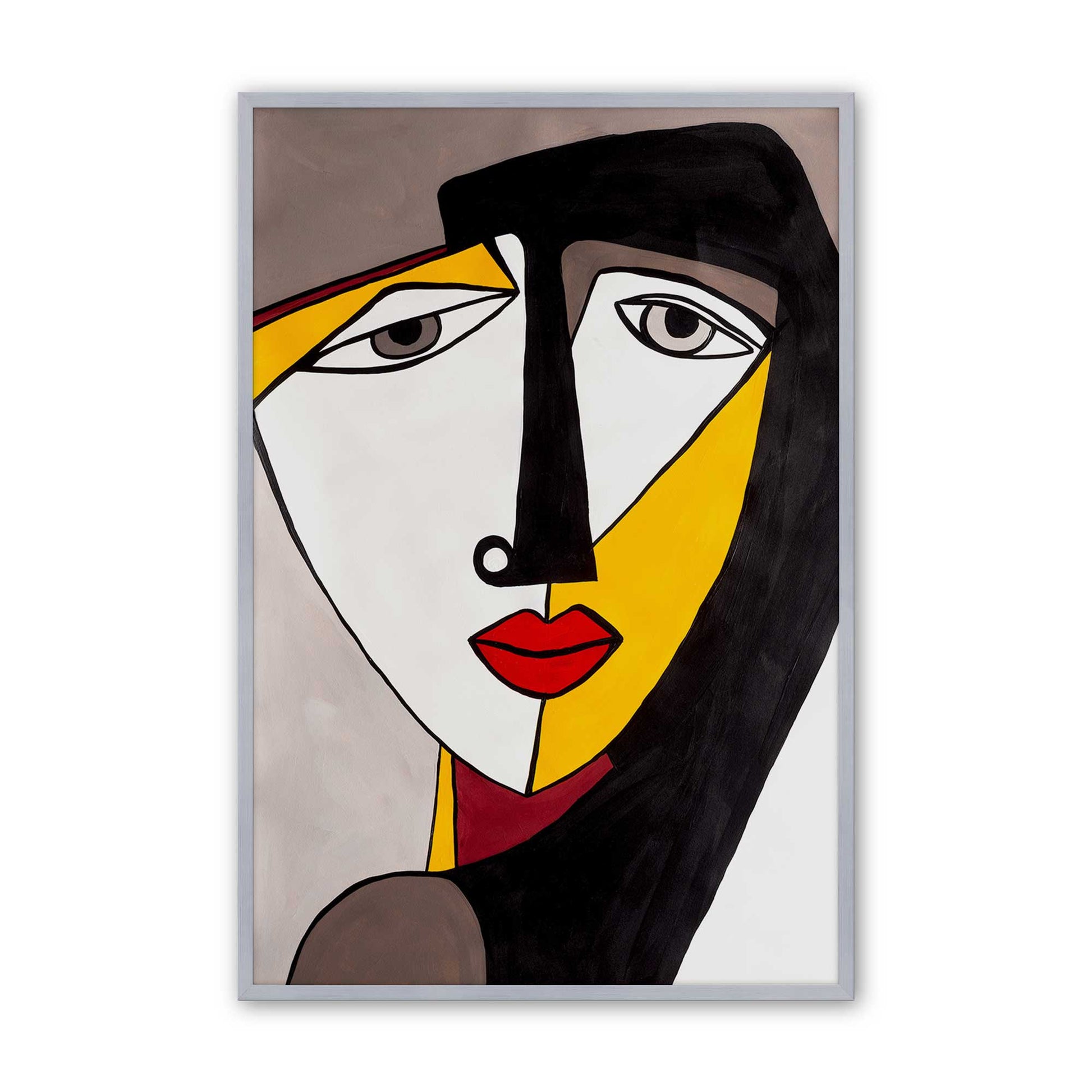 [Color:Polished Chrome], Picture of art in a Polished Chrome frame