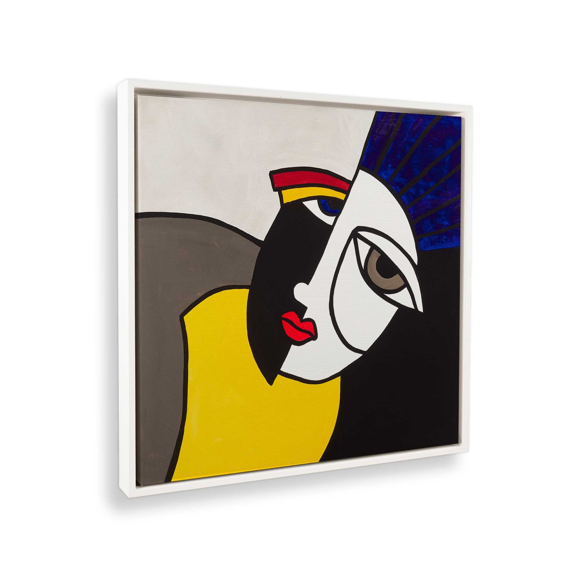 [Color:Opaque White], Picture of the corner of the art