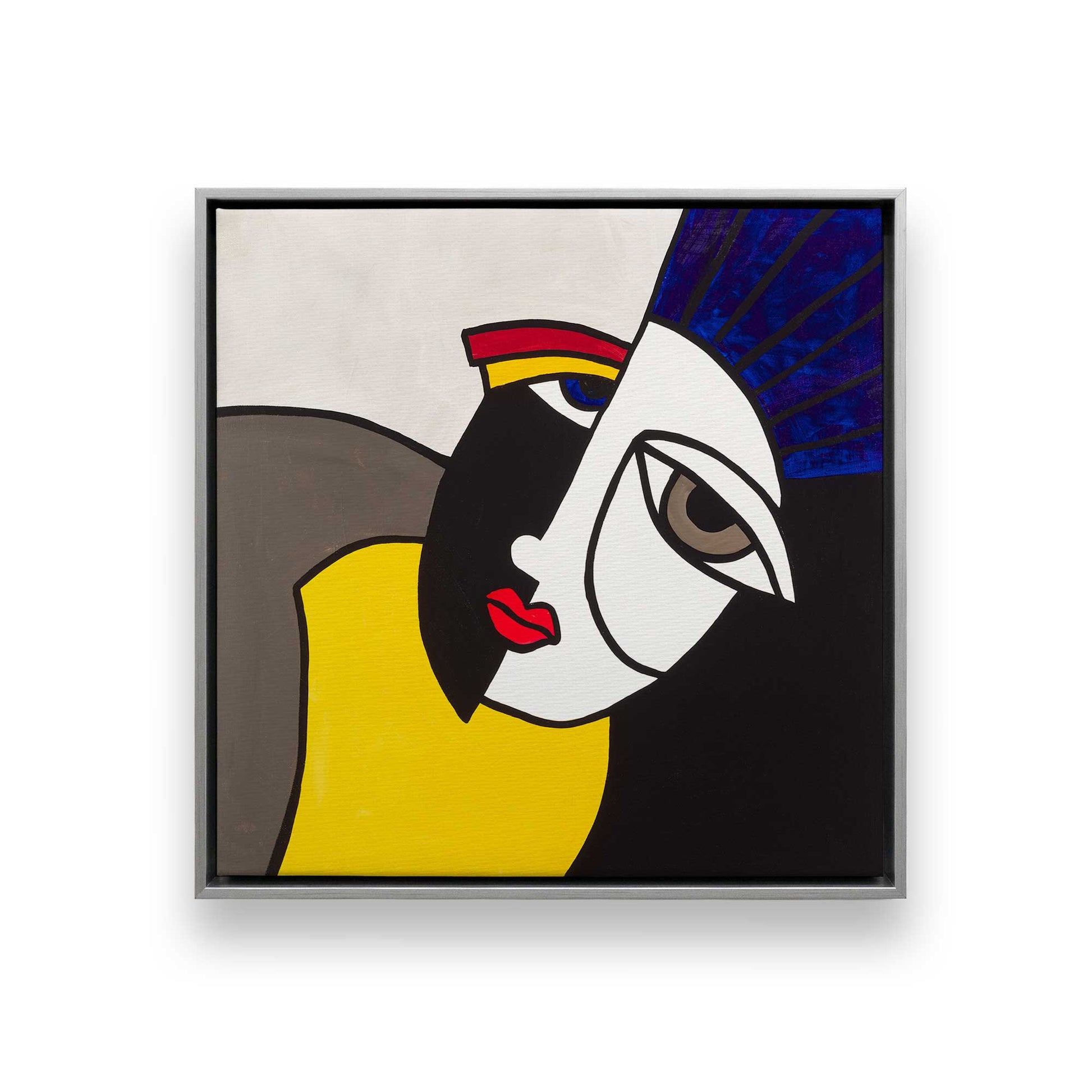 [Color:Polished Chrome], Picture of art in a Polished Chrome frame