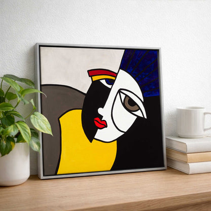 Picture of art in a room
