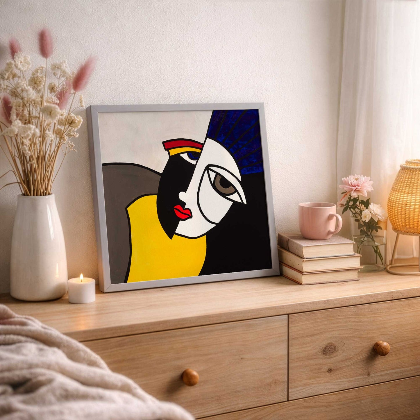 Picture of art in a room