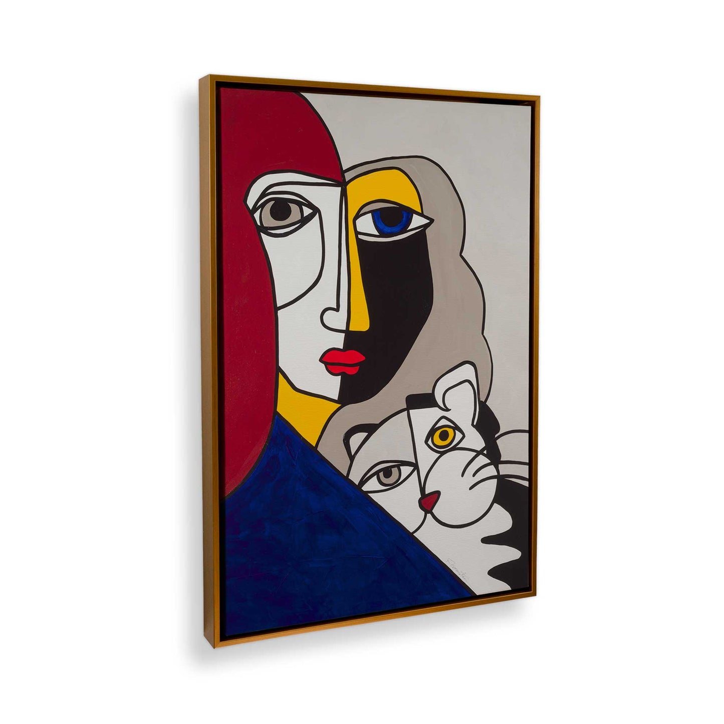 [Color:Polished Gold], Picture of the corner of the art