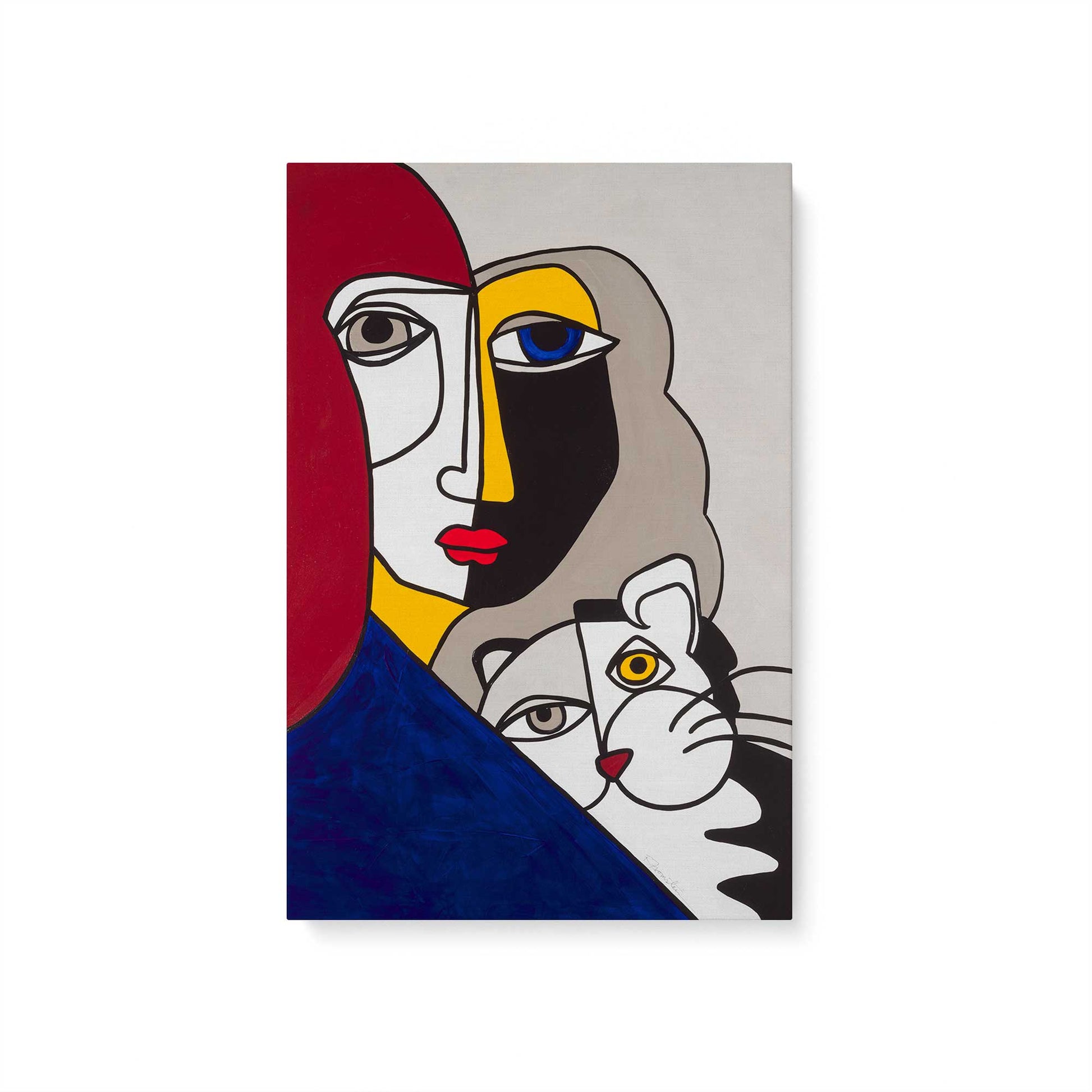 [Color:Stretched Canvas], Picture of art