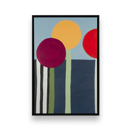[Color:Satin Black], Picture of art in a Satin Black frame