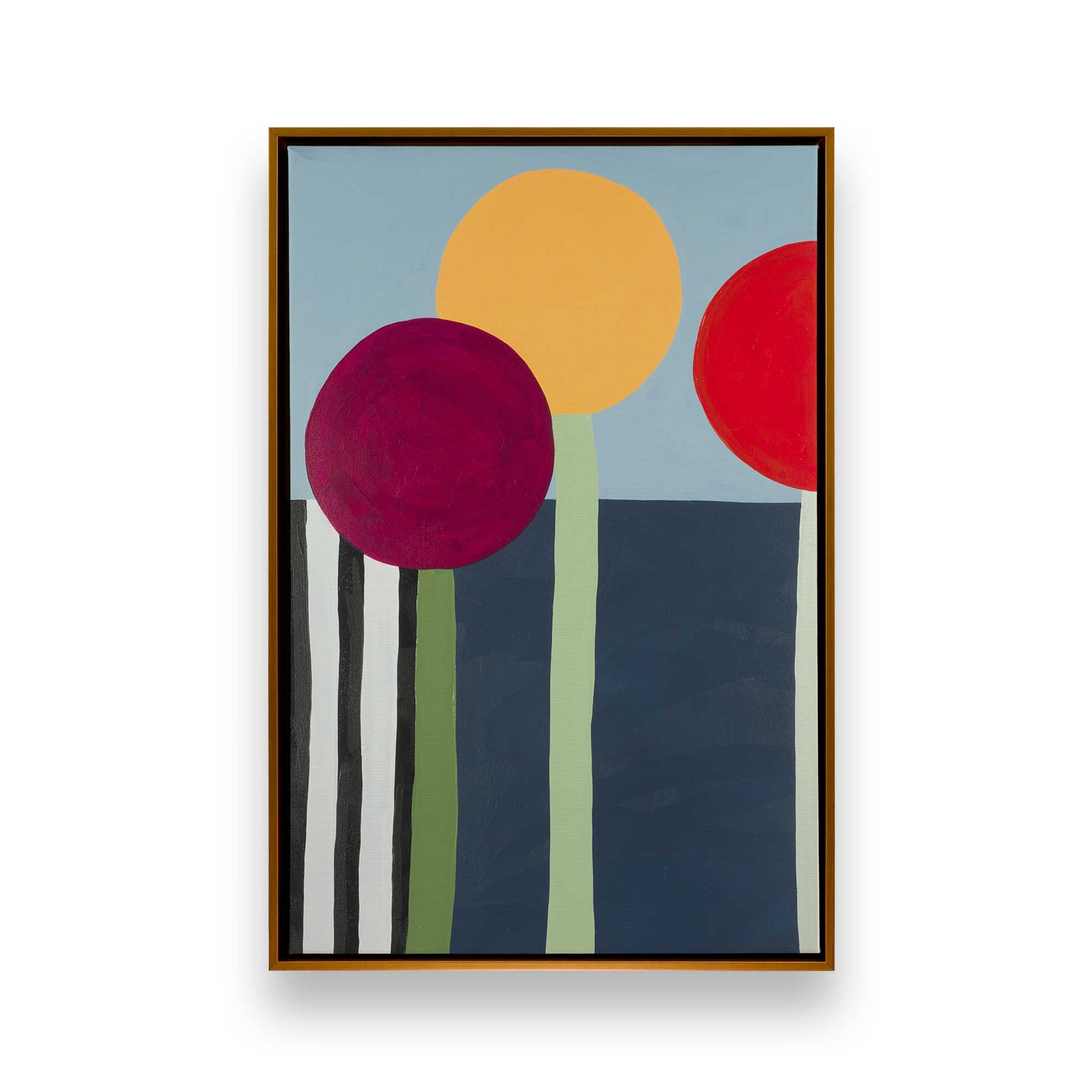 [Color:Polished Gold], Picture of art in a Polished Gold frame