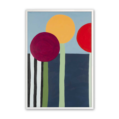[Color:Opaque White], Picture of art in a Opaque White frame