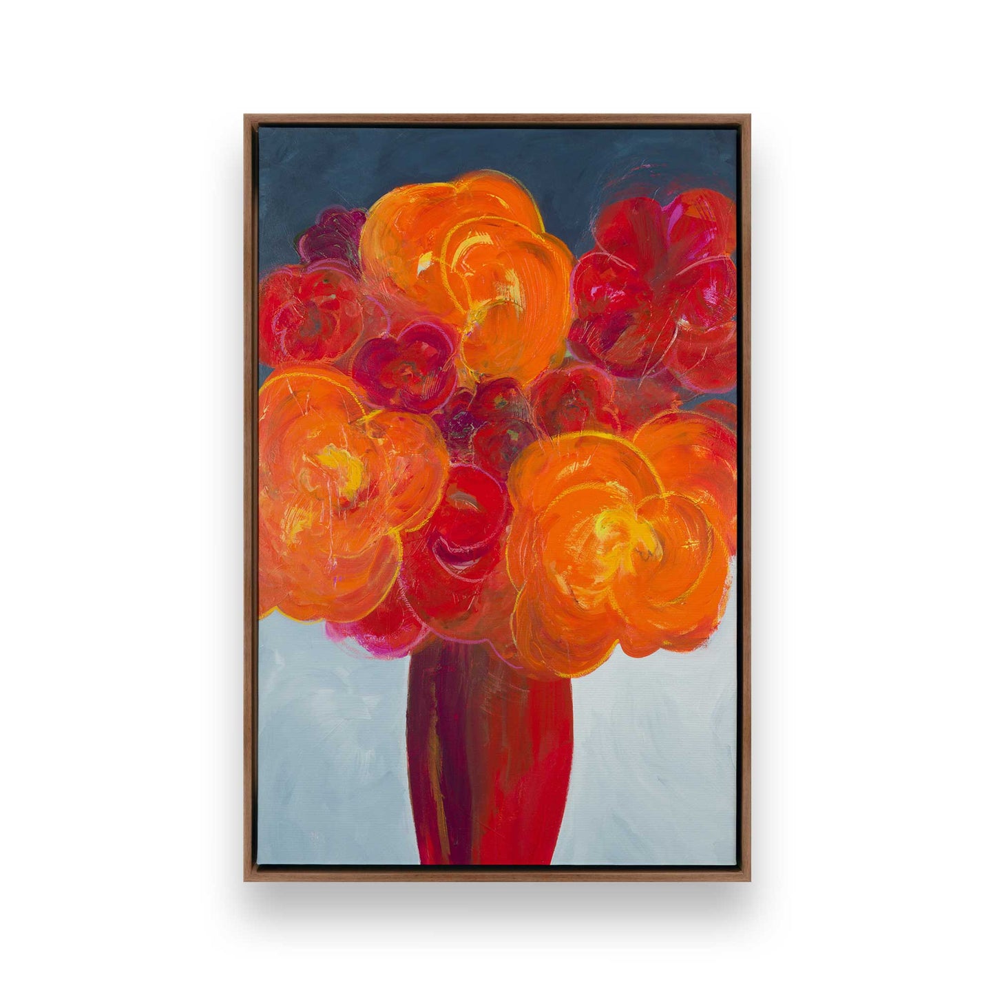 [Color:Walnut], Picture of art in a Walnut frame