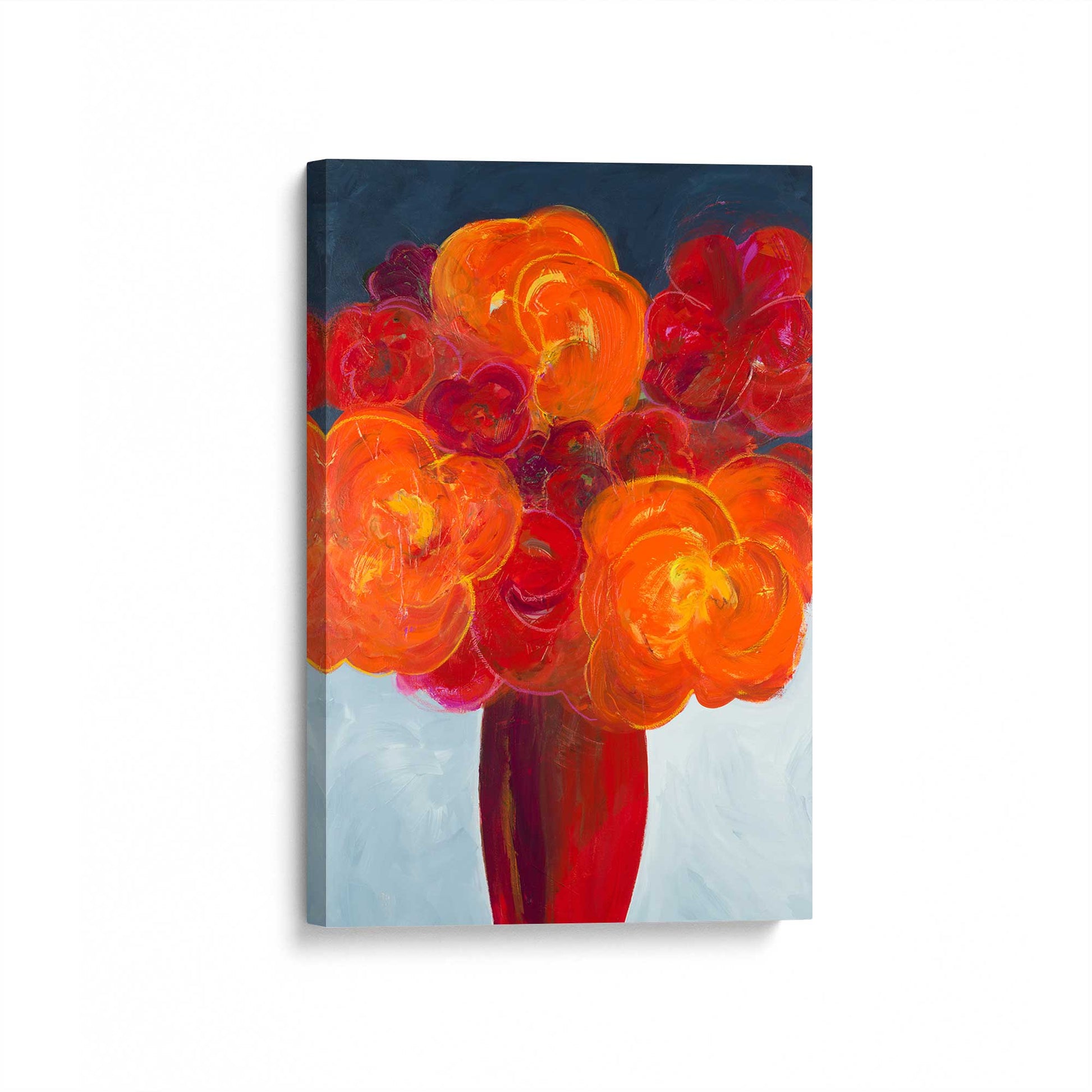 [Color:Stretched Canvas], Picture of art at an angle