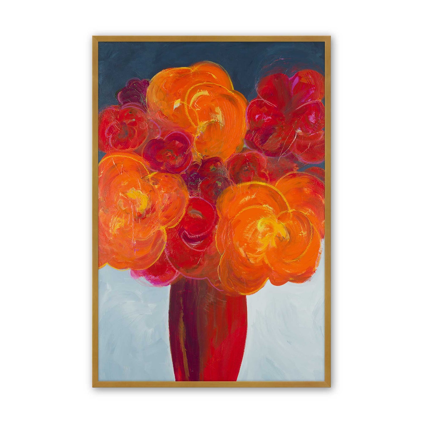 [Color:Polished Gold], Picture of art in a Polished Gold frame
