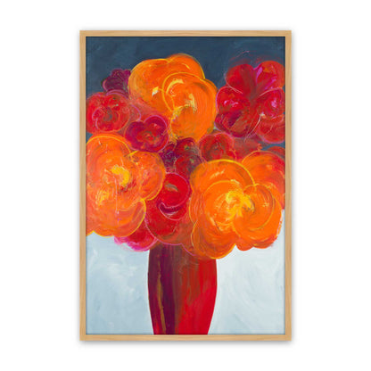 [Color:American Maple], Picture of art in a American Maple frame